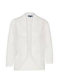 Tom Tailor, Damen Cardigan, Wollwei&szlig;