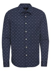 G-Star Raw, Herren Hemd 'Core super slim shirt l\s', Dunkelblau