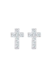 Diamore, Damen Ohrringe, Silber
