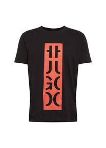 Hugo, Herren Shirt 'Darlon', Rot / Schwarz
