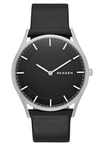 Skagen, Herren Armbanduhr 'Holst, SKW6220', Schwarz / Silber