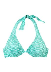 Venice Beach, Damen Bügel-Top "Melange", Mint / Weiß