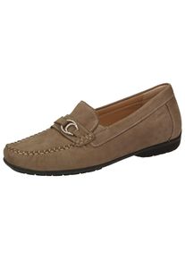 Sioux, Damen Slipper 'Cobarja-XL', Beige