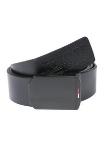 Tommy Hilfiger, Herren Gürtel 'TJM SLIDE PLAQUE BELT 4.0', Schwarz