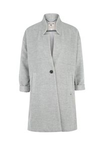 Garcia, Damen Wollmantel, Graumeliert