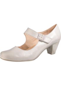 Caprice, Damen Spangenpumps, Hellgrau