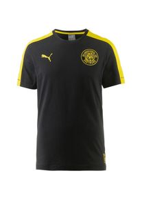 Puma, Herren T-Shirt 'Borussia Dortmund', Gelb / Schwarz