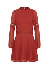 New Look, Damen Midikleid 'PLAIN CROCHET', Rot
