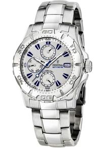 Festina, Herren Multifunktionsuhr »F16242/7«, Silber
