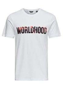 Only & Sons Only & Sons, Herren T-Shirt, Wei&szlig;