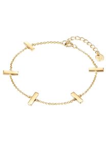 Glanzstücke München Glanzstücke München, Damen Armband, Goldgelb