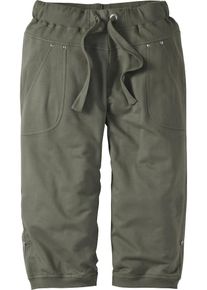 sheego Casual, Damen Sweathose, Khaki