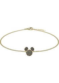 SO COSI, Damen Kette 'Sparkling Mickey NGB-WDC001', Gold
