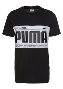 Puma, Herren Shirt, Schwarz / Wei&szlig;
