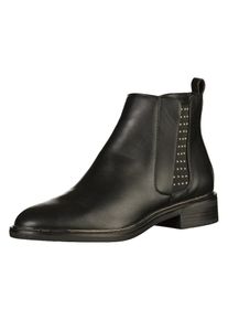 s.Oliver RED LABEL, Damen Chelsea Stiefelette in Lederoptik, Schwarz