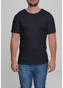 Urban Classics, Herren Tee 'Seamless', Schwarz