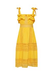 by Malina, Damen Kleid 'Emeline', Gelb