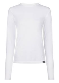 H.I.S. HIS JEANS, Damen Longsleeve, Weiß