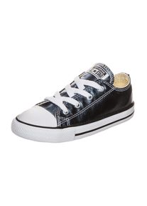 Converse, Chuck Taylor All Star Metallic OX Sneaker Kleinkinder, Blau / Schwarz / Wei&szlig;