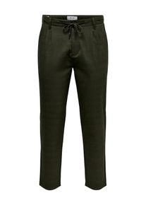 Only & Sons Only & Sons, Herren Chinohose, Dunkelgrün