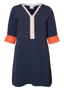 JUNAROSE, Damen Kleid, Ultramarinblau