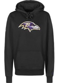 New Era, Herren Kapuzenpullover, Hellbraun / Dunkellila / Schwarz / Wei&szlig;