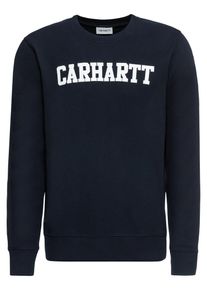 Carhartt Work In Progress Carhartt WIP, Herren Sweatshirt 'College', Navy / Weiß