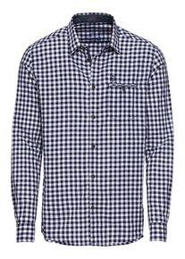 Tom Tailor, Herren Hemd 'floyd inject vichy shirt', Blau