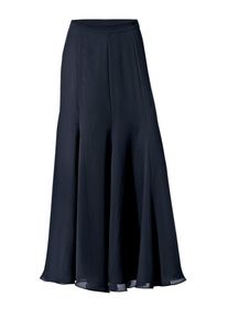 Heine, Damen Godet-Rock, Nachtblau