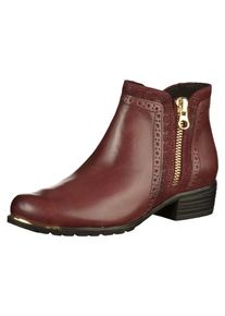 Caprice, Damen Stiefelette, Bordeaux