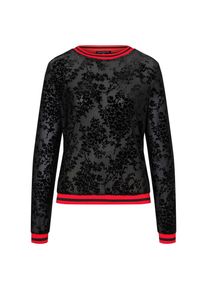 ONE MORE STORY, Damen Bluse, Hellrot / Schwarz