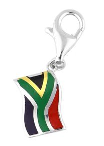 Esprit, Damen Charm 'Flagge', Silber