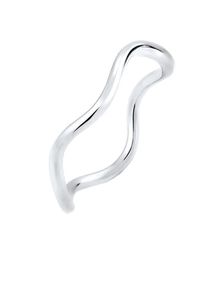 Elli, Damen Ring 'Wellen', Silber