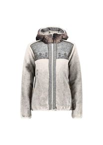 CMP, Damen Fleecejacke '38H3226-A143', Creme / Grau