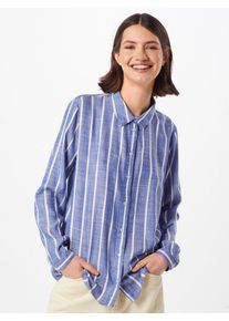 Jacqueline de Yong, Damen Bluse 'JANINE', Blau / Wei&szlig;