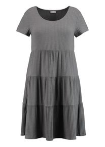 SAMOON, Damen Kleid, Grau