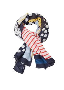 s.Oliver RED LABEL, Damen Halstuch, Nachtblau / Mischfarben