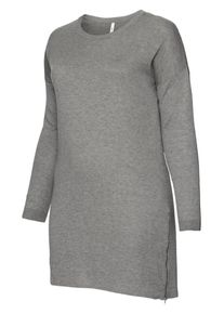SheeGOTit, Damen Strickkleid, Grau