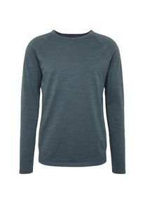 Jack & Jones JACK & JONES, Herren Shirt 'JPRDREW BLA. TEE LS CREW NECK', Basaltgrau