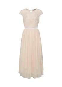 mint&berry Mint&berry, Damen Kleid 'Occasion dress with placet embroidery', Rosa