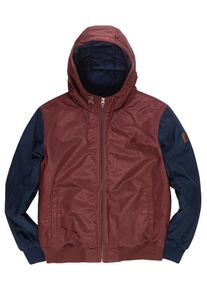 Element, Herren Jacke 'Dulcey', Nachtblau / Blutrot