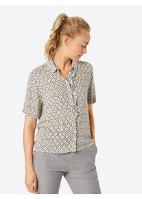 Pepe Jeans, Damen Bluse, Gelb / Grau