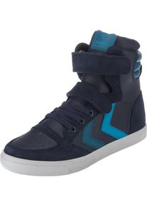 Hummel, Sneakers High 'SLIMMER STADIL', Himmelblau / Hellblau / Schwarz