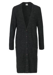 Véro Moda VERO MODA, Damen Strickjacke, Dunkelgrau
