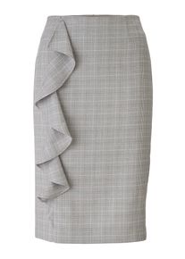 Heine, Damen Rock, Grau