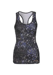 Bench, Damen Top, Blau / Taupe / Schwarz
