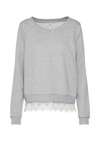 Haily's Hailys, Damen Sweatshirt, Hellgrau