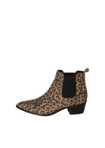 Pieces, Damen Stiefel, Braun / Cognac