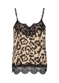 Missguided, Damen Top, Braun / Schwarz