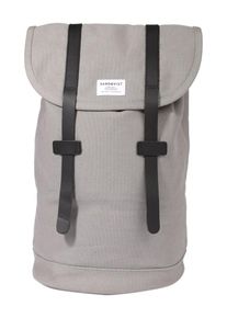 Sandqvist, Damen Rucksack 'Stig', Grau / Schwarz